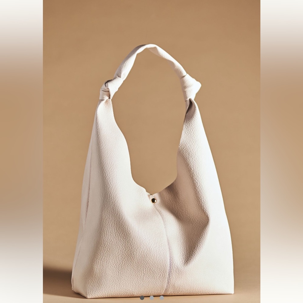 Anthropologie, the love knot slouchy bag